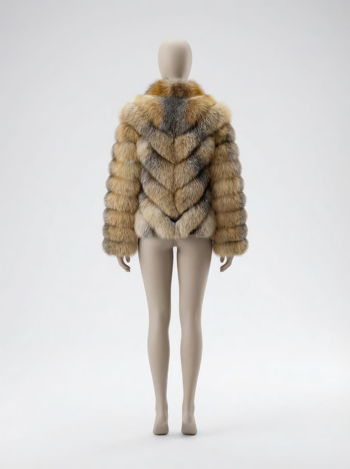 Golden Amber – Chevron Fox Jacket