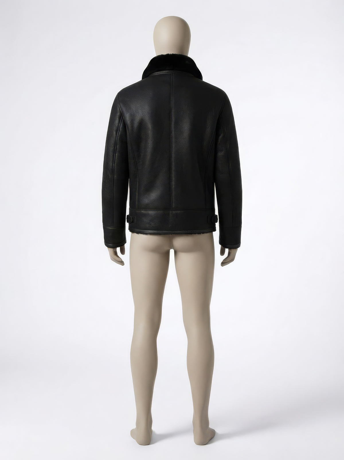 The Arctic Aviator – Genuine Shearling Jacket
