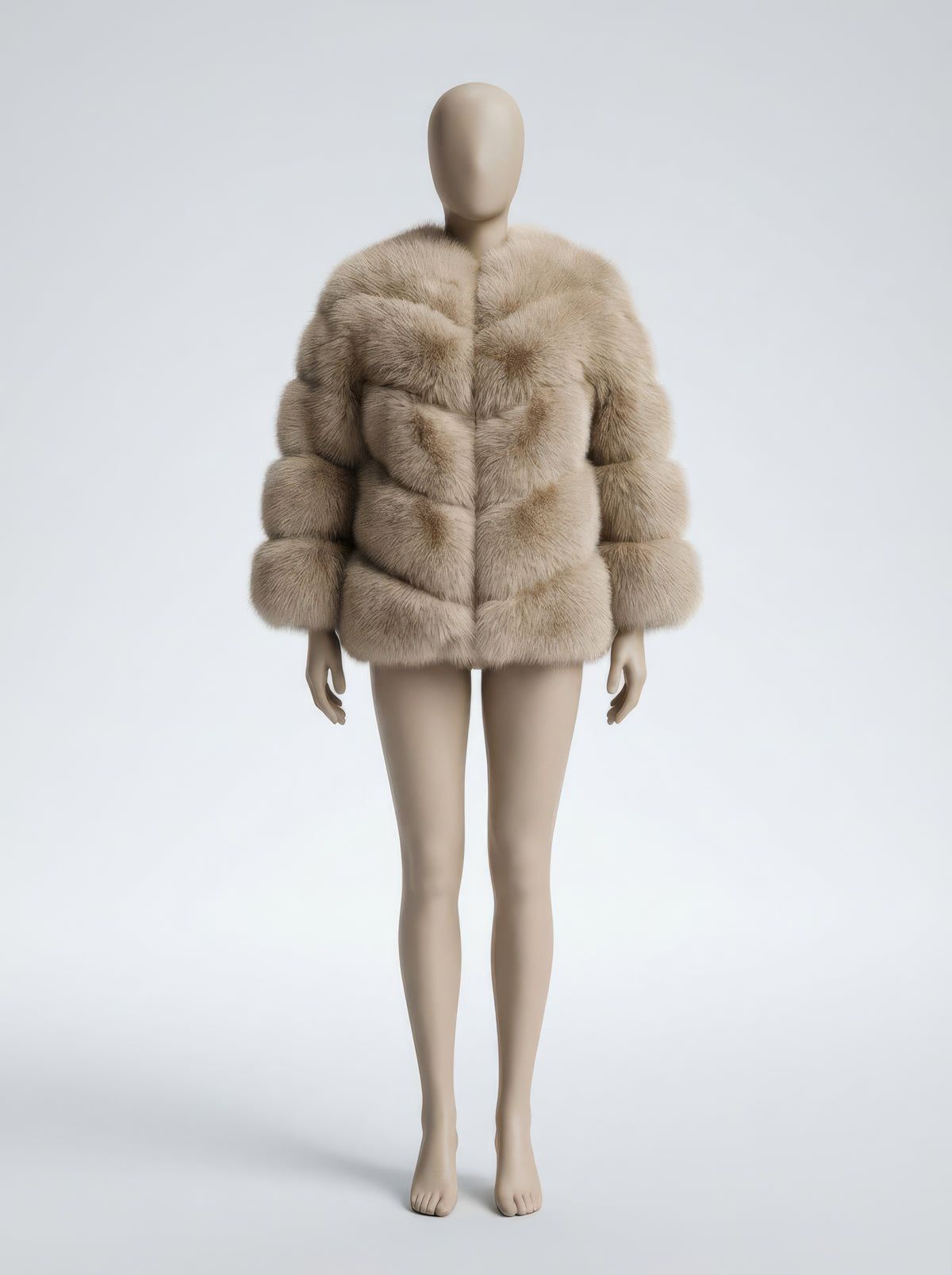 The Ursine – Blue Fox Full-Volume Fur Coat
